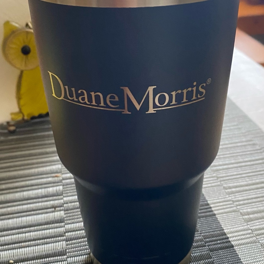Yeti blue 30 oz "Duane Morris" Tumbler